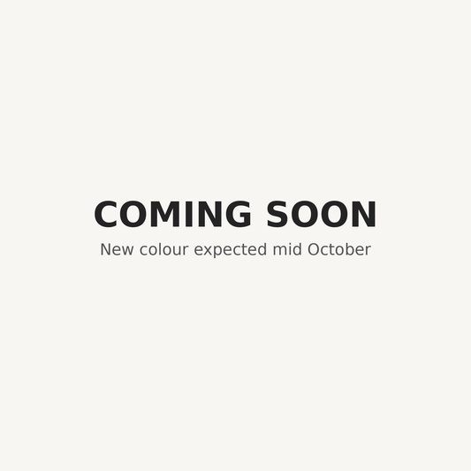 Coming soon - new colour expected mid October